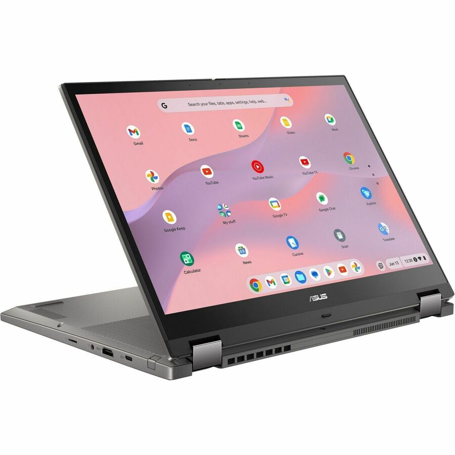 Asus Chromebook Vibe CX34 Flip CX3401 CX3401FBA-YZ388T-S 14" Touchscreen Convertible 2 in 1 Chromebook - WUXGA - Intel Core i3 12th Gen i3-1215U - 8 GB - 128 GB SSD - Zinc CX3401FBA-YZ388T-S