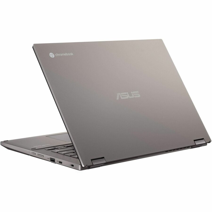 Asus Chromebook Vibe CX34 Flip CX3401 CX3401FBA-YZ388T-S 14" Touchscreen Convertible 2 in 1 Chromebook - WUXGA - Intel Core i3 12th Gen i3-1215U - 8 GB - 128 GB SSD - Zinc CX3401FBA-YZ388T-S