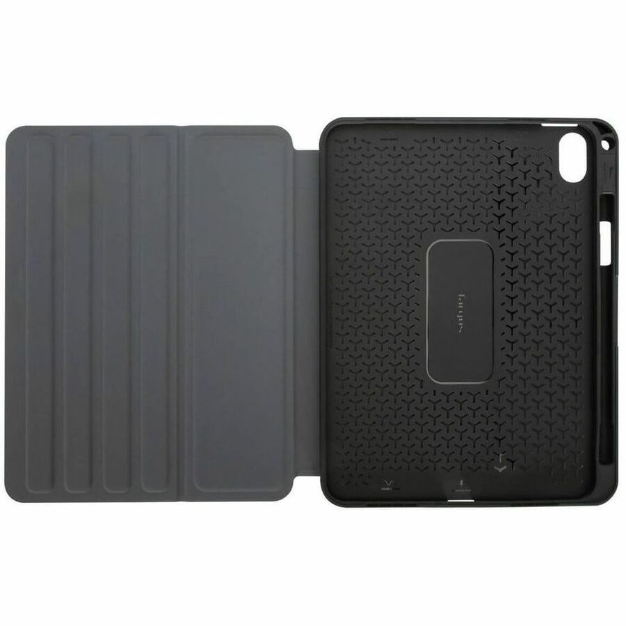 Targus Click-In THZ932GL Carrying Case (Folio) for 10.9" Apple iPad (10th Generation) Tablet - Asphalt Gray, Black THZ932GL