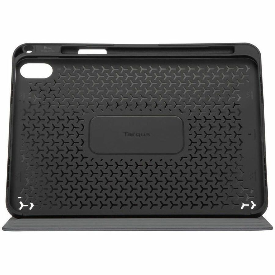 Targus Click-In THZ932GL Carrying Case (Folio) for 10.9" Apple iPad (10th Generation) Tablet - Asphalt Gray, Black THZ932GL