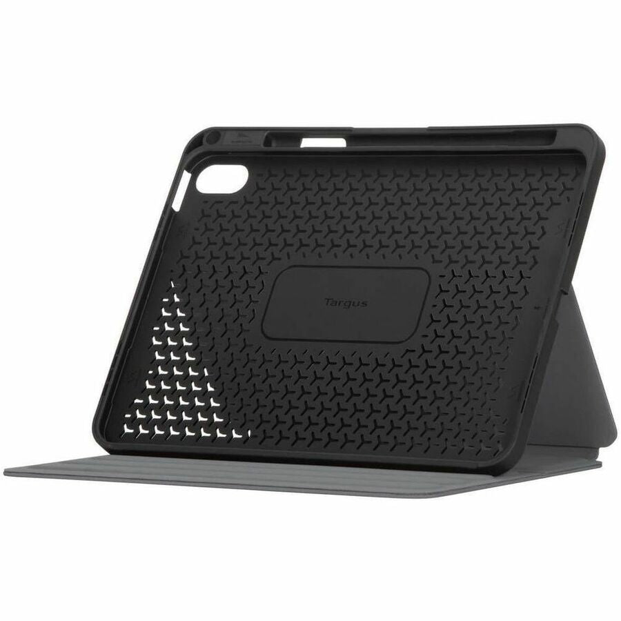 Targus Click-In THZ932GL Carrying Case (Folio) for 10.9" Apple iPad (10th Generation) Tablet - Asphalt Gray, Black THZ932GL
