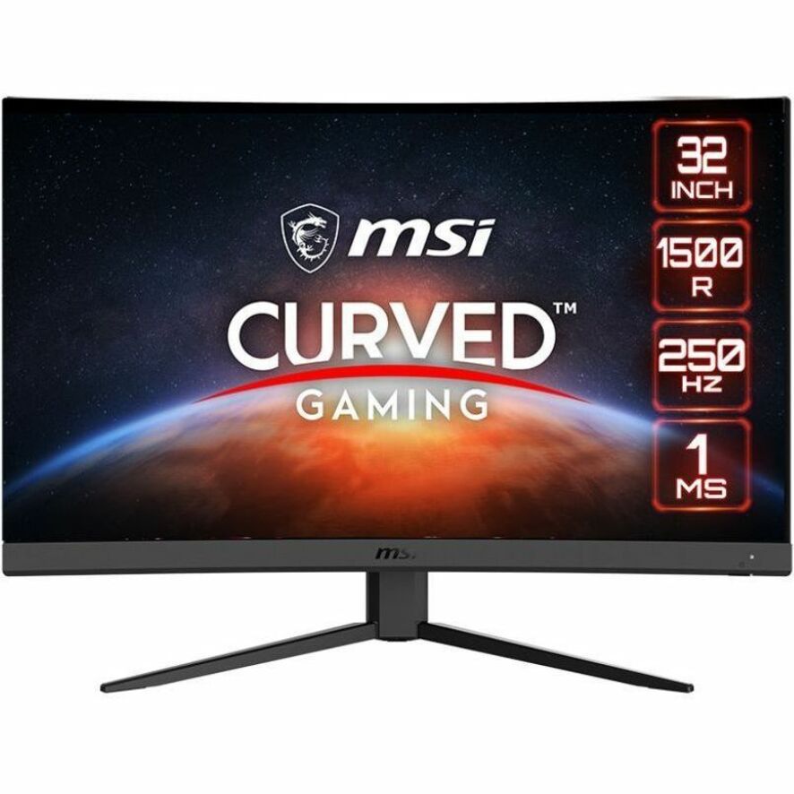 MSI G32C4X 32" Class Full HD Curved Screen Gaming LED Monitor - 16:9 G32C4X