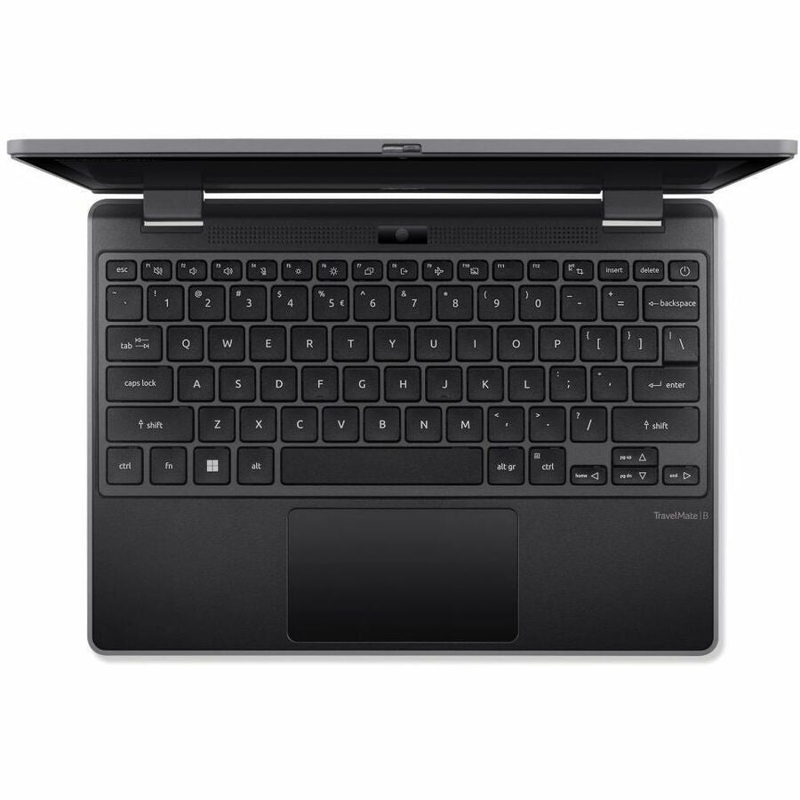 Acer TravelMate B3 Spin 11 B311R-33 TMB311R-33-C758 11.6" Touchscreen Convertible 2 in 1 Notebook - HD - Intel N100 - 4 GB - 128 GB SSD - English Keyboard - Black NX.VZ0AA.007
