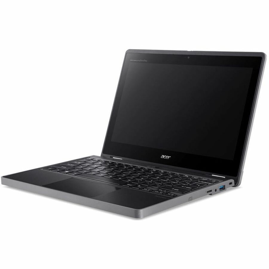 Acer TravelMate B3 Spin 11 B311R-33 TMB311R-33-C758 11.6" Touchscreen Convertible 2 in 1 Notebook - HD - Intel N100 - 4 GB - 128 GB SSD - English Keyboard - Black NX.VZ0AA.007