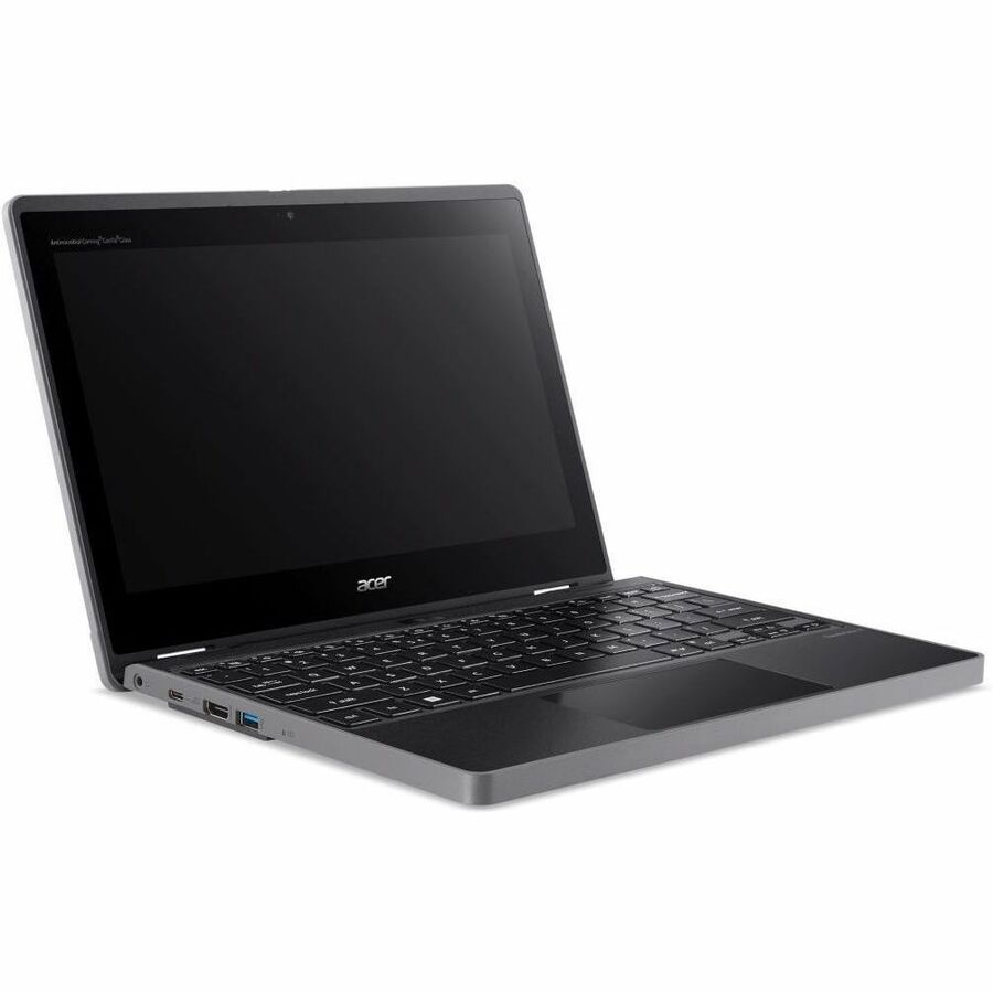 Acer TravelMate B3 Spin 11 B311R-33 TMB311R-33-C758 11.6" Touchscreen Convertible 2 in 1 Notebook - HD - Intel N100 - 4 GB - 128 GB SSD - English Keyboard - Black NX.VZ0AA.007