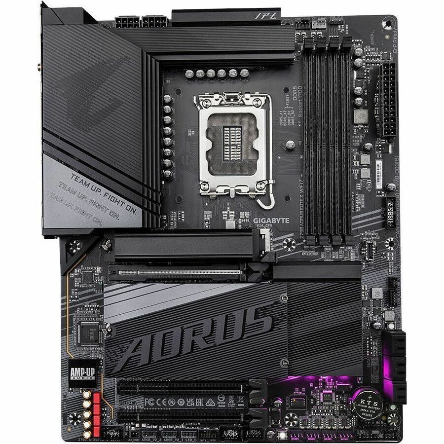 Aorus Z790 ELITE X WIFI7 Desktop Motherboard - Intel Z790 Chipset - Socket LGA-1700 - ATX Z790AORUSELITEXWIFI7