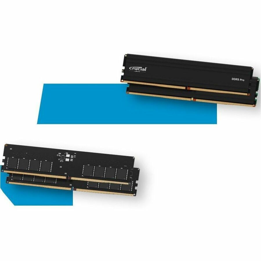 Crucial Pro 64GB (2 x 32GB) DDR5 SDRAM Memory Kit CP2K32G56C46U5
