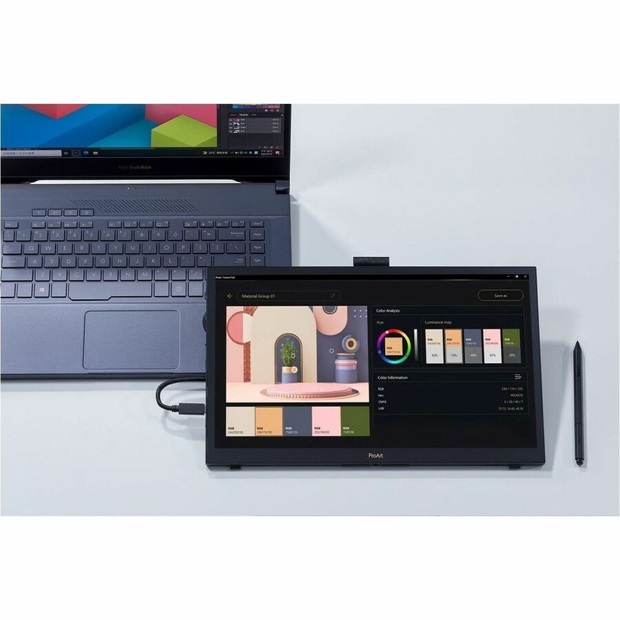 Asus ProArt PA169CDV 16" Class LED Touchscreen Monitor - 16:9 - 10 ms PA169CDV