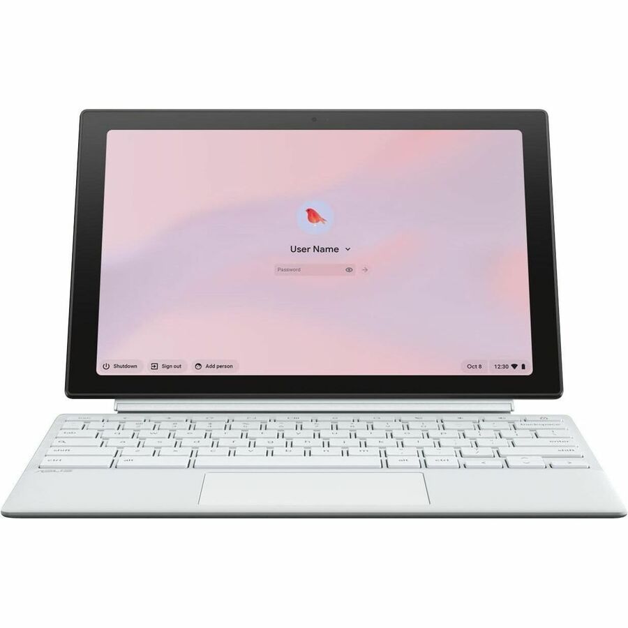 Asus Chromebook Detachable CM3 CM3001DM2A-YZ44T-S 10.5" Touchscreen Rugged Detachable 2 in 1 Chromebook - WUXGA - Octa-core (ARM Cortex A76 + Cortex A55) - 4 GB - 64 GB Flash Memory - Foggy Silver CM3001DM2A-YZ44T-S