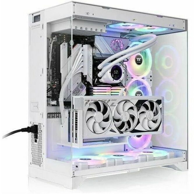 Thermaltake CTE E550 TG Snow Mid Tower Chassis CA-1Z8-00M6WN-00