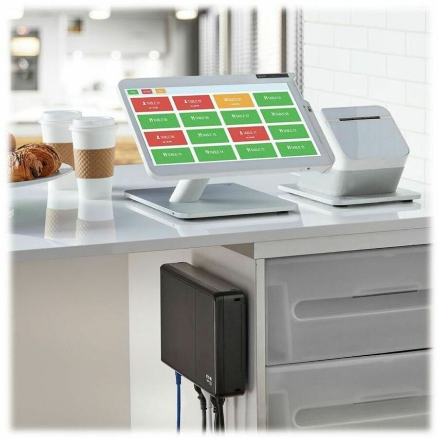 Eaton Tripp Lite Series 350VA 210W 120V Standby Cloud-Connected UPS with Remote Monitoring - 3 NEMA 5-15R Outlets (Surge + Battery Backup), 5-15P Plug, Desktop BC350RNC