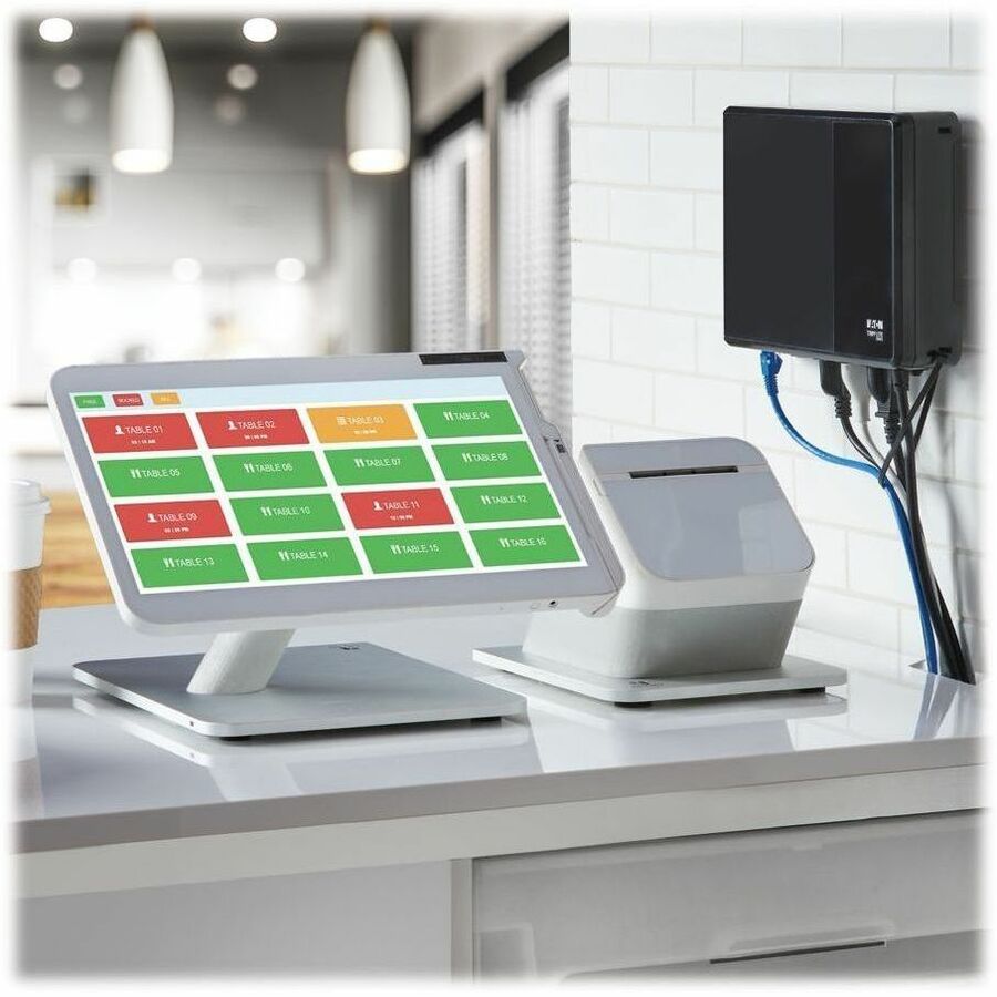 Eaton Tripp Lite Series 350VA 210W 120V Standby Cloud-Connected UPS with Remote Monitoring - 3 NEMA 5-15R Outlets (Surge + Battery Backup), 5-15P Plug, Desktop BC350RNC