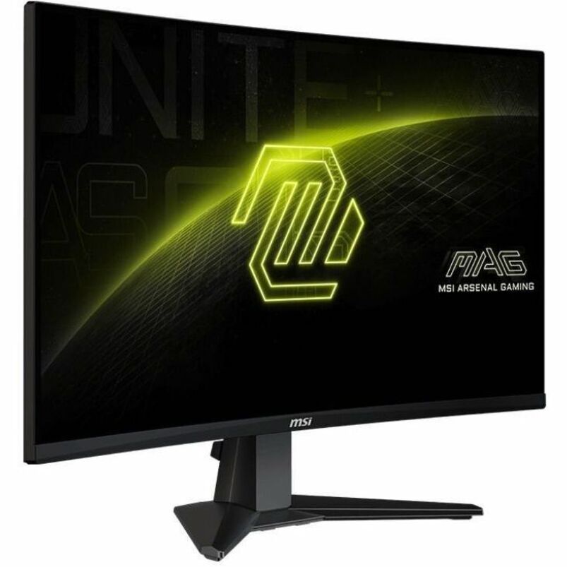 MSI MAG 27C6X 27" Class Full HD Curved Screen Gaming LED Monitor - 16:9 - Metallic Black MAG27C6X
