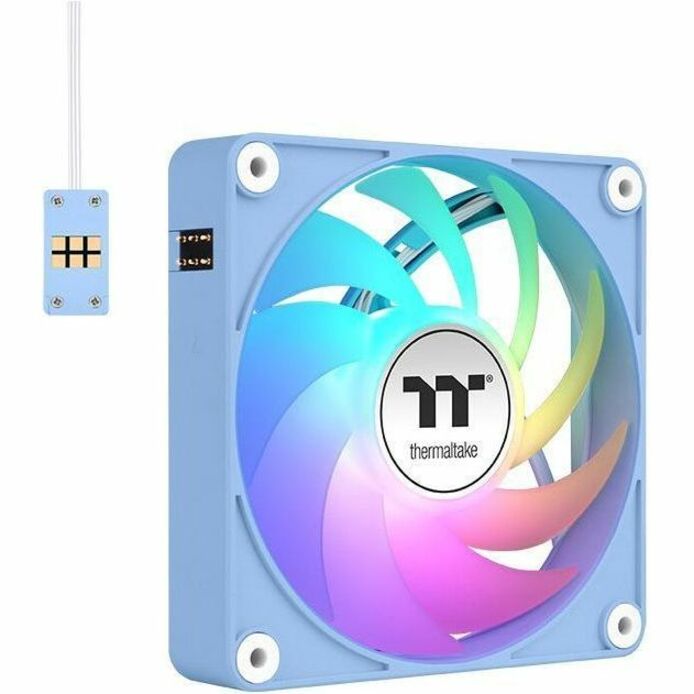 Thermaltake CT140 EX ARGB Sync PC Cooling Fan Hydrangea Blue (3-Fan Pack) - 3 Pack CL-F197-PL14BU-A