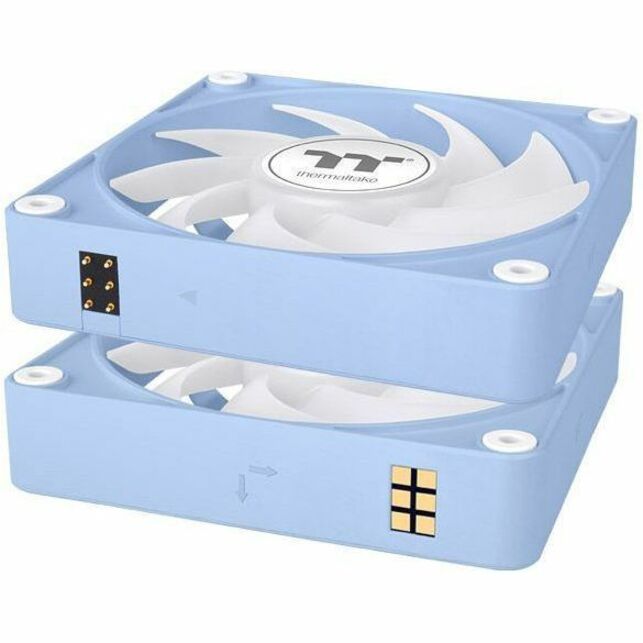 Thermaltake CT140 EX ARGB Sync PC Cooling Fan Hydrangea Blue (3-Fan Pack) - 3 Pack CL-F197-PL14BU-A