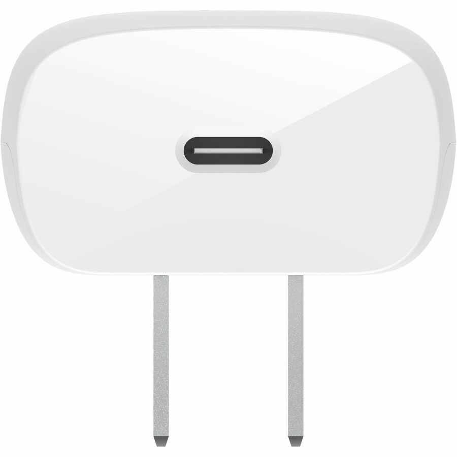 Belkin 30W Portable USB-C Wall Charger - 1xUSB-C (30W) - Fast Charge - Power Adapter - White BBC007-WH