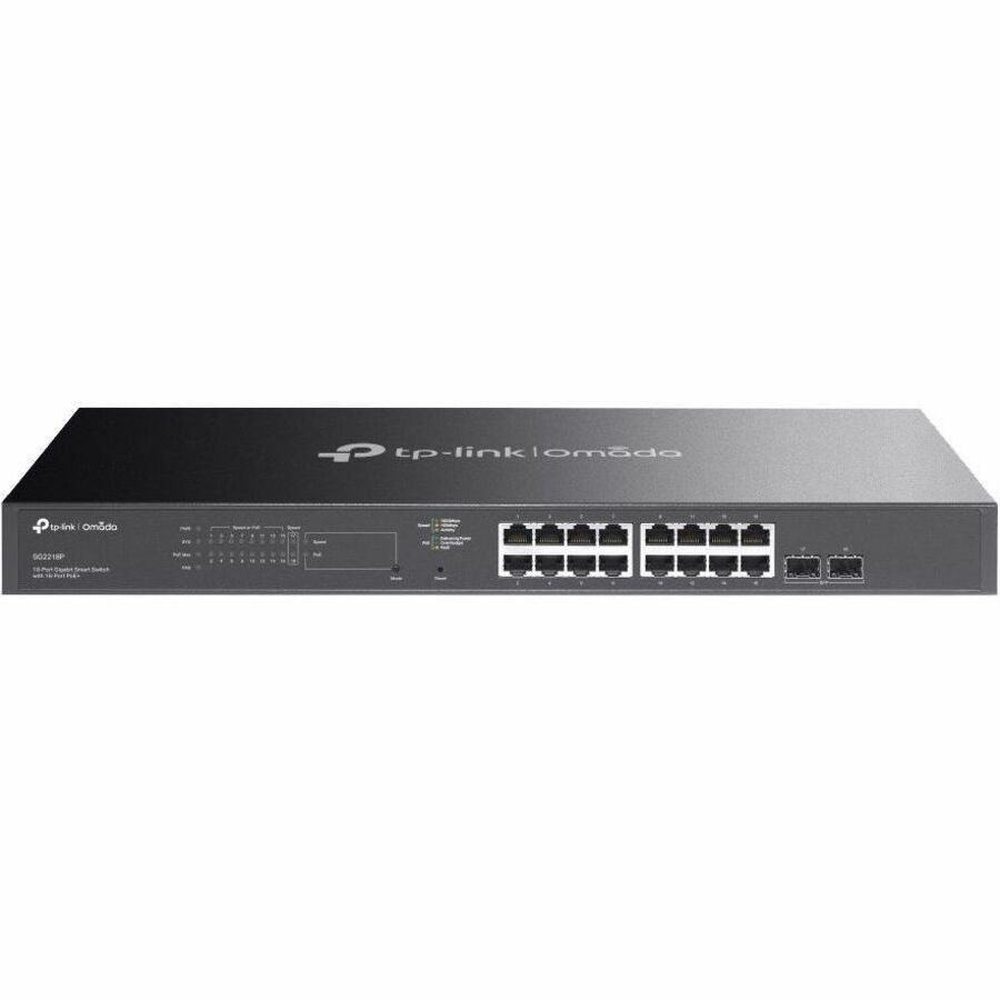 TP-Link Omada 18-Port Gigabit Smart Switch with 16-Port PoE+ SG2218P