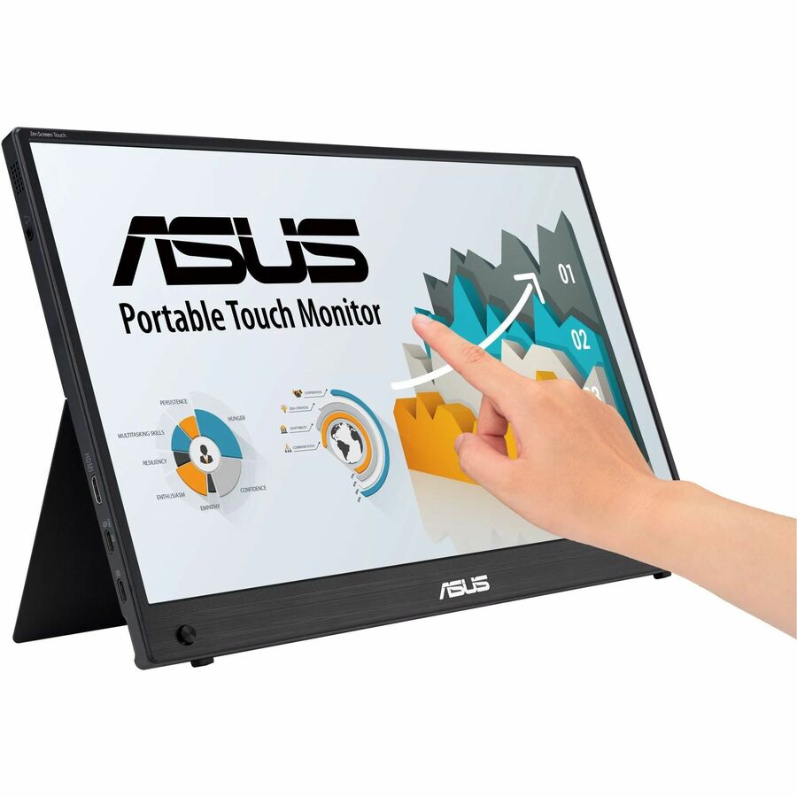Asus ZenScreen MB16AMTR 16" Class LCD Touchscreen Monitor MB16AMTR
