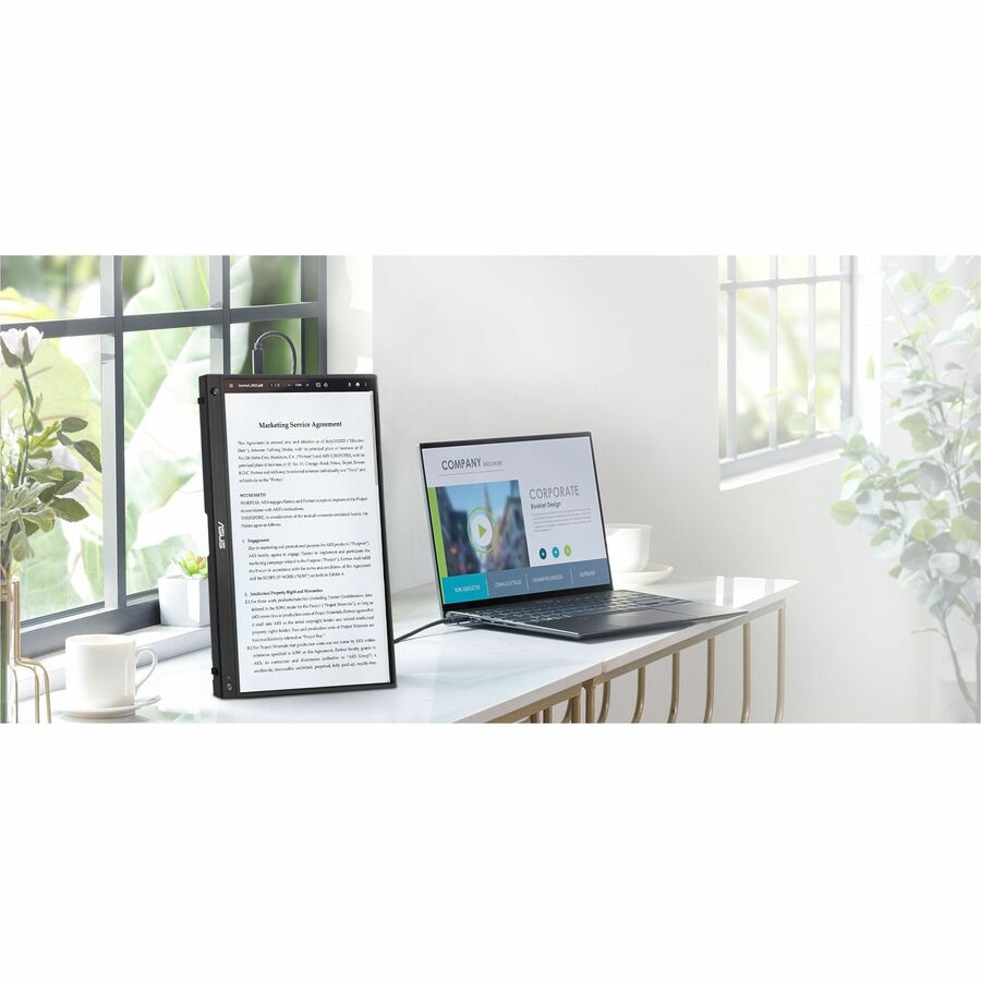 Asus ZenScreen MB16AMTR 16" Class LCD Touchscreen Monitor MB16AMTR