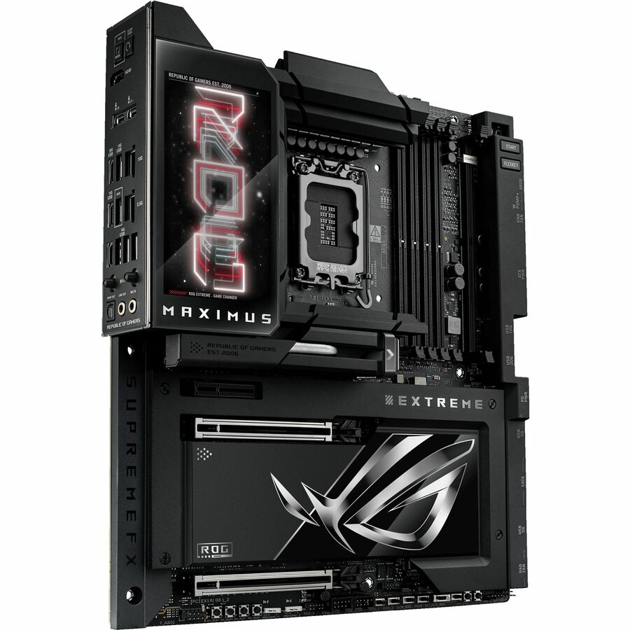 Asus ROG MAXIMUS Z890 EXTREME Gaming Desktop Motherboard - Intel Z890 Chipset - Socket LGA-1851 - Extended ATX ROG MAXIMUS Z890 EXTREME