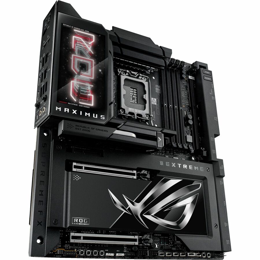 Asus ROG MAXIMUS Z890 EXTREME Gaming Desktop Motherboard - Intel Z890 Chipset - Socket LGA-1851 - Extended ATX ROG MAXIMUS Z890 EXTREME
