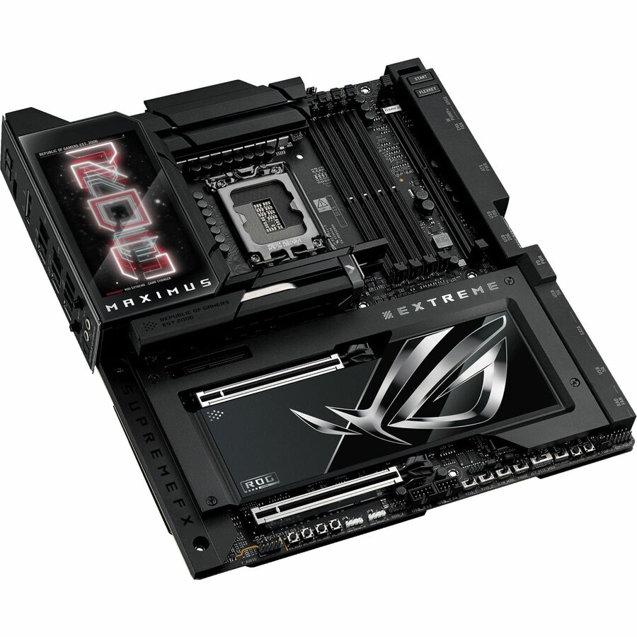 Asus ROG MAXIMUS Z890 EXTREME Gaming Desktop Motherboard - Intel Z890 Chipset - Socket LGA-1851 - Extended ATX ROG MAXIMUS Z890 EXTREME