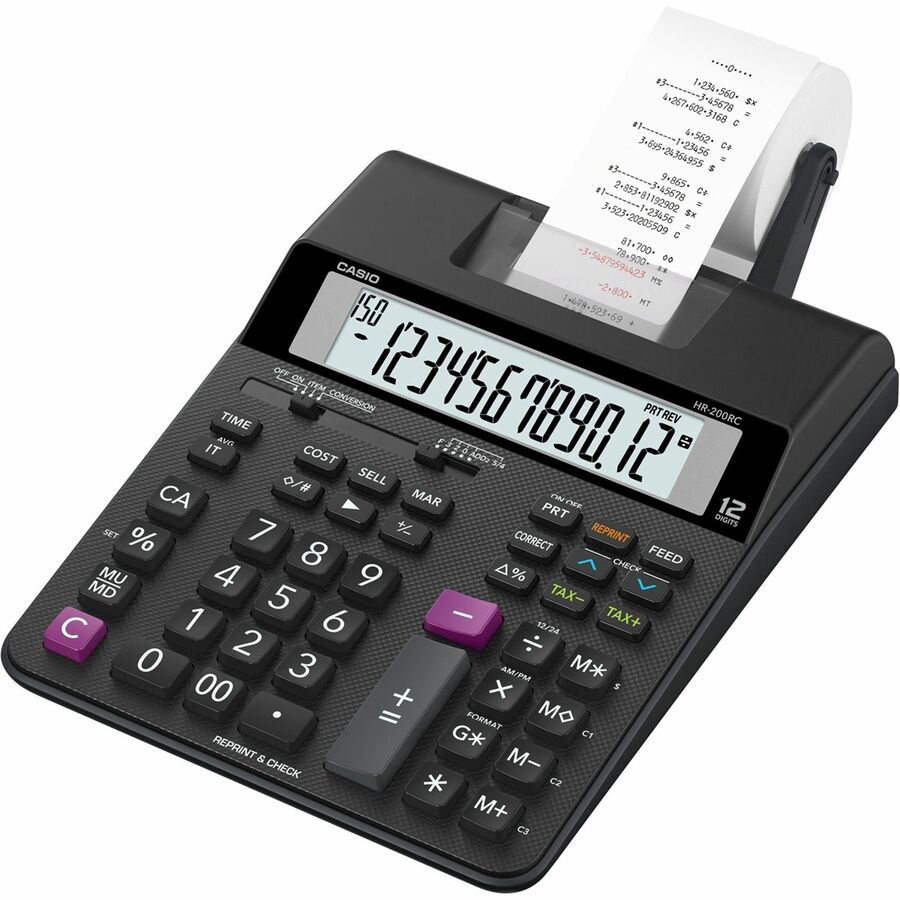 Casio HR-200RC Printing Calculator HR200RC