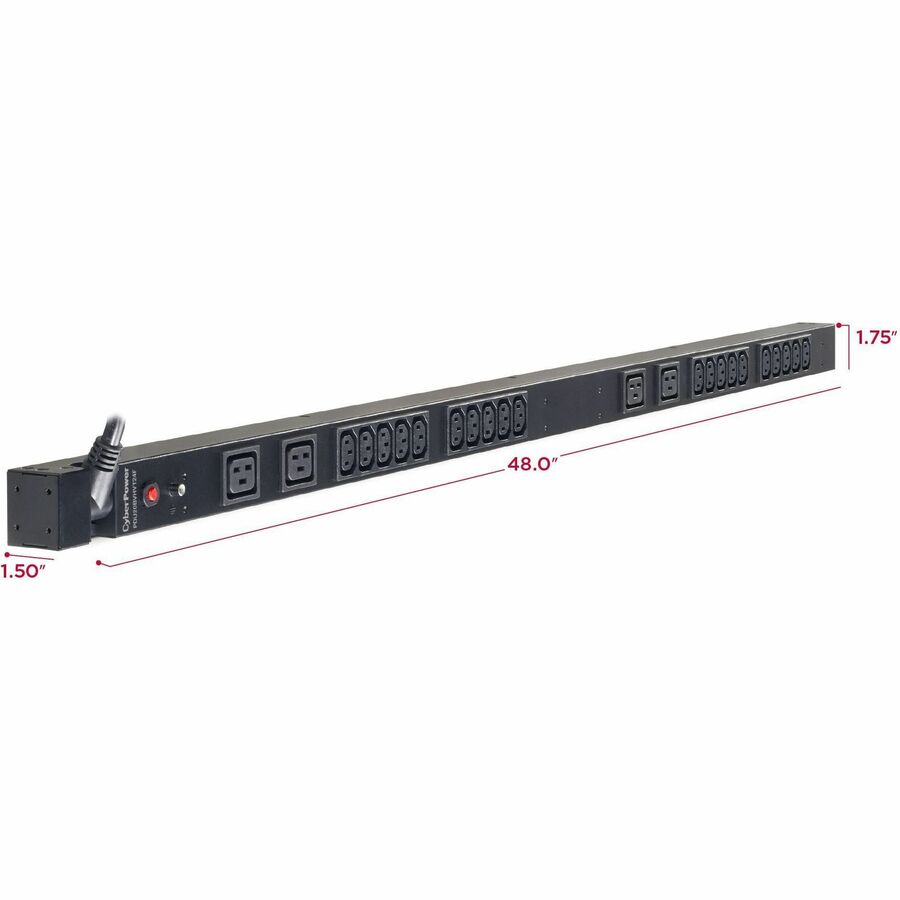 CyberPower PDU20BV32F 100 - 125 VAC 20A Basic PDU PDU20BV32F