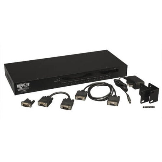 Tripp Lite by Eaton 16-Port 1U Rack-Mount USB/PS2 KVM Switch with On-Screen Display B042-016