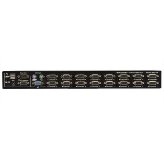 Tripp Lite by Eaton 16-Port 1U Rack-Mount USB/PS2 KVM Switch with On-Screen Display B042-016