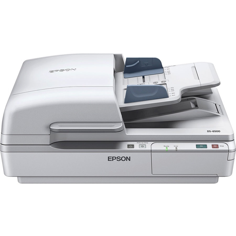 Epson WorkForce DS-6500 Flatbed Scanner - 1200 dpi Optical - White B11B205221