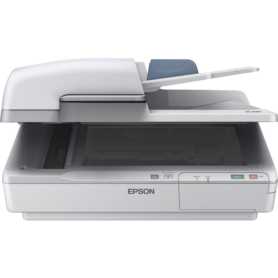 Epson WorkForce DS-6500 Flatbed Scanner - 1200 dpi Optical - White B11B205221