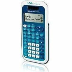 Texas Instruments TI-34 MultiView Calculator 34MV/TBL/1L1/A