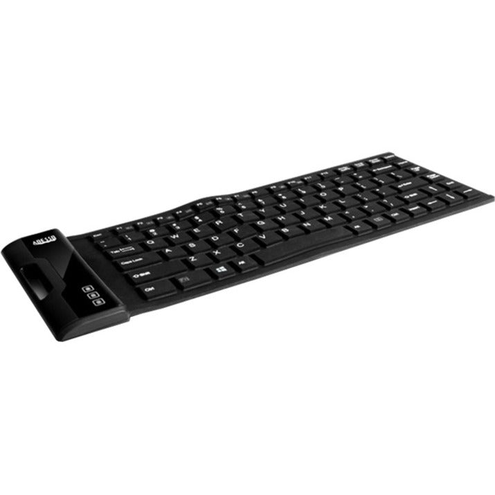 Adesso Antimicrobial Waterproof Flex Keyboard (Mini Size) AKB-212UB