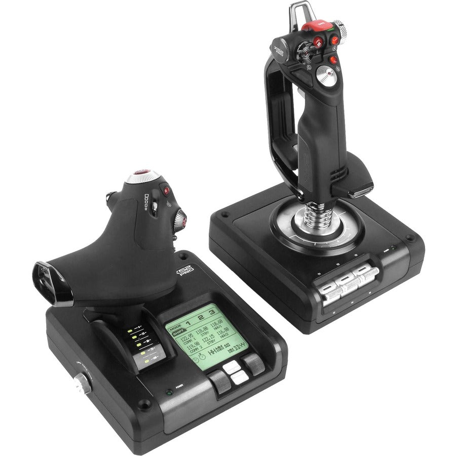 Saitek X52 Professional H.O.T.A.S. Part-Metal Throttle and Stick Simulation Controller 945-000022