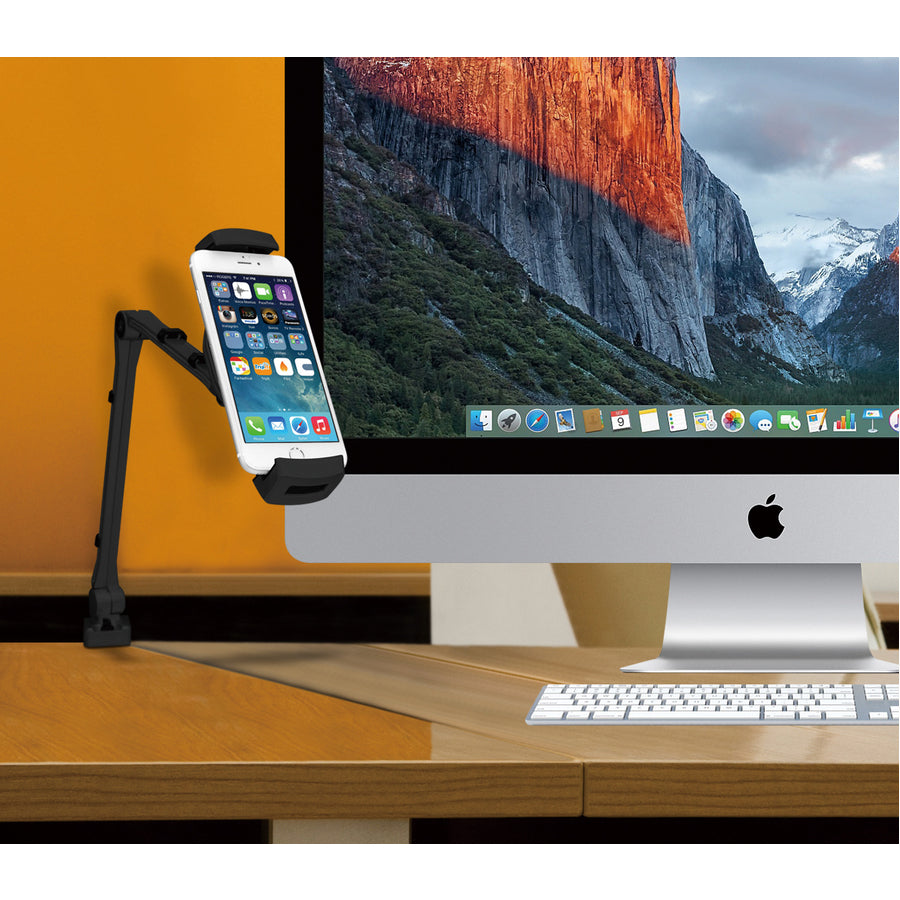 SIIG Full Motion Easy-Adjust Universal Tablet Mount - Black CE-MT1Y12-S1