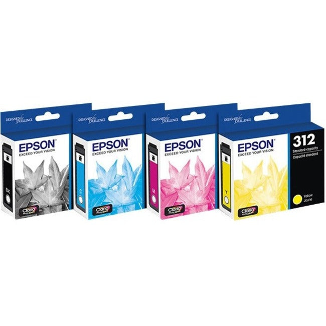 Epson Claria Photo HD T312 Original Standard Yield Inkjet Ink Cartridge - Magenta Pack T312320-S