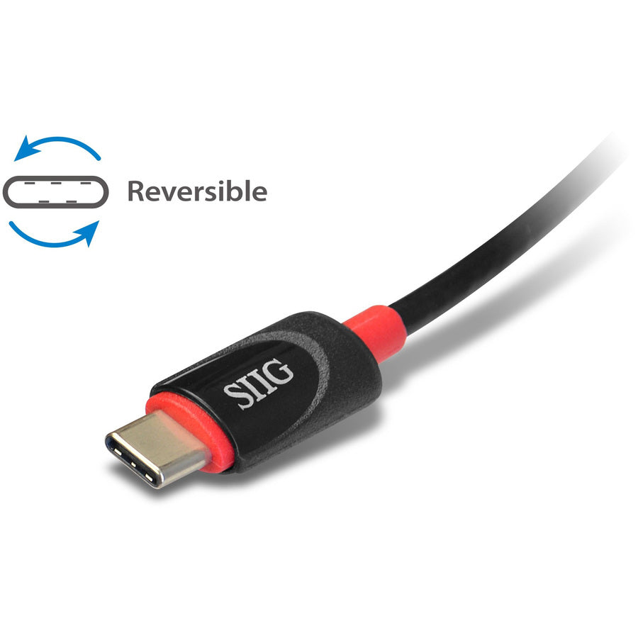 SIIG USB-C to Gigabit Ethernet Adapter - USB 3.0 JU-NE0914-S1