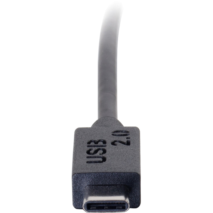 C2G 6ft USB 2.0 USB-C to USB-B Cable M/M - Black 28859