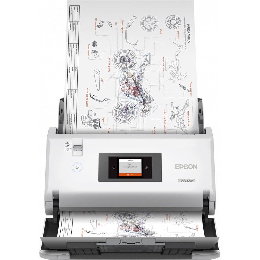 Epson DS-32000 Large Format Sheetfed Scanner - 1200 dpi Optical B11B255201