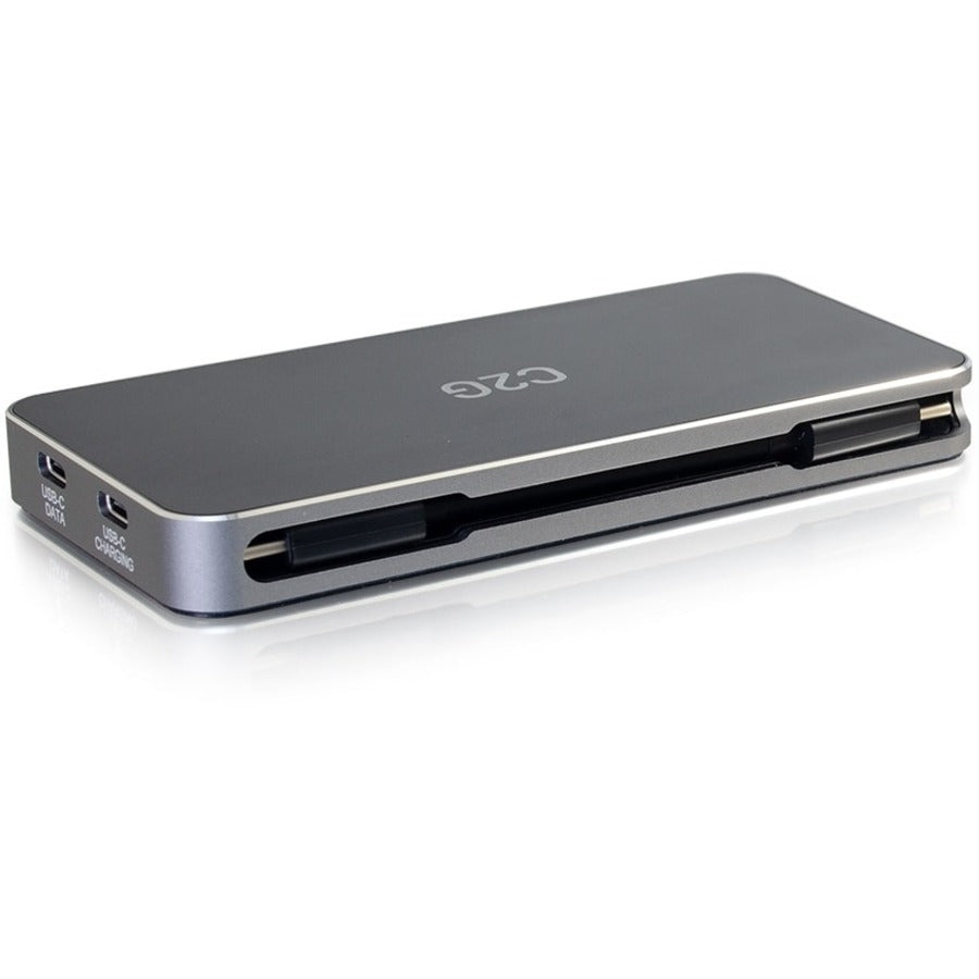 C2G Dual Monitor Docking Station - USB C to 4K HDMI, DIsplayPort & VGA 54439