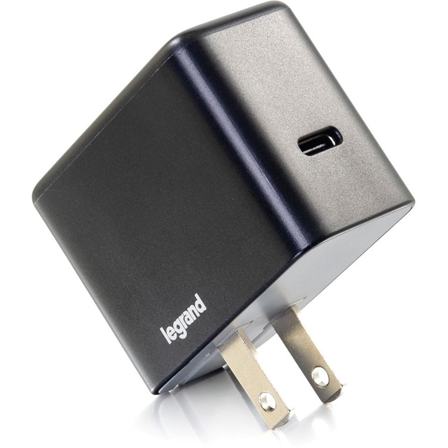 C2G USB C Wall Charger with Power Delivery - 1 Port - 18W Power 20279