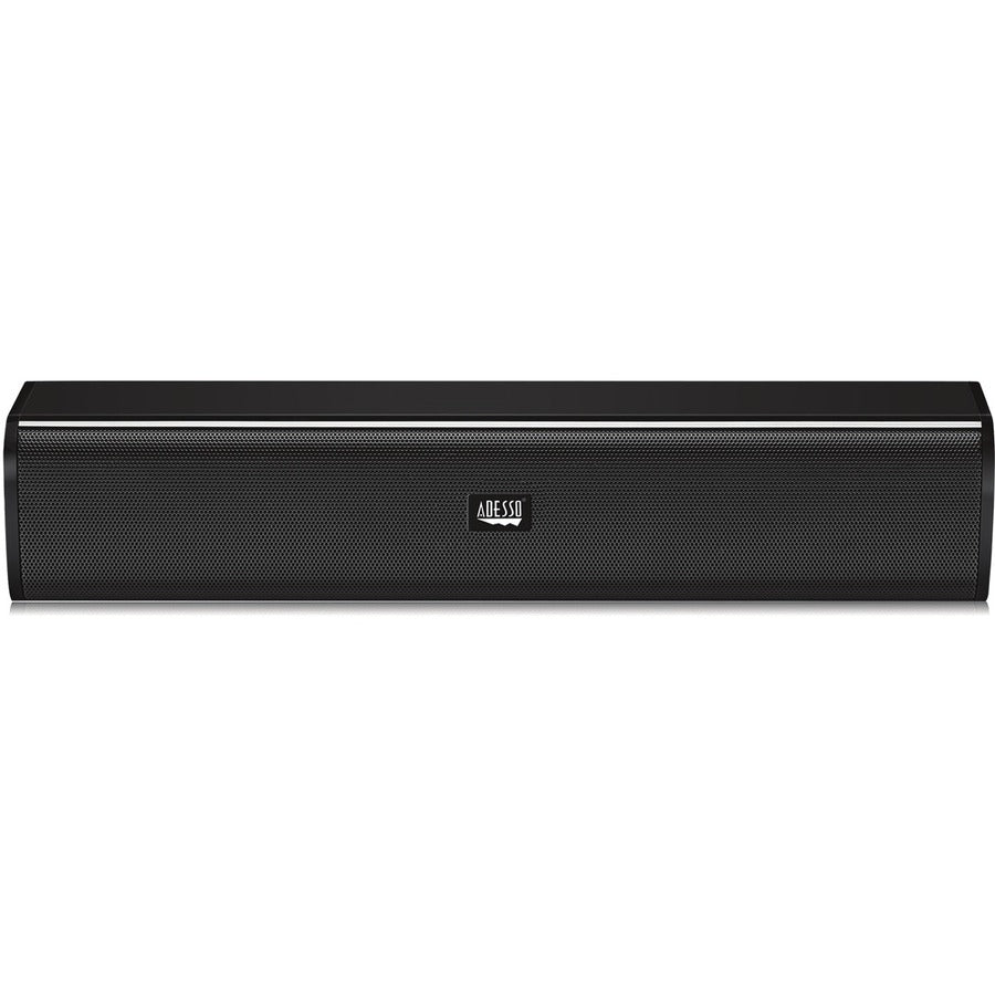 Adesso Xtream S5 USB-Powered Desktop Computer Sound Bar Speaker with Dynamic Sound- 5W x 2 - Portable XTREAM S5