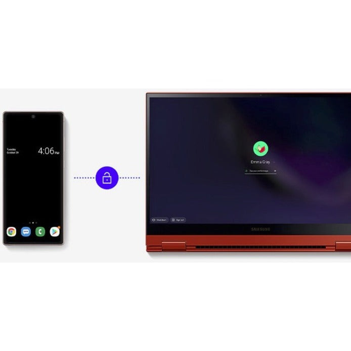 Samsung Galaxy Chromebook 2 XE530QDA-KA1US 13.3" Touchscreen Convertible 2 in 1 Chromebook - Full HD - Intel Core i3 10th Gen i3-10110U - 8 GB - 128 GB SSD - Fiesta Red XE530QDA-KA1US