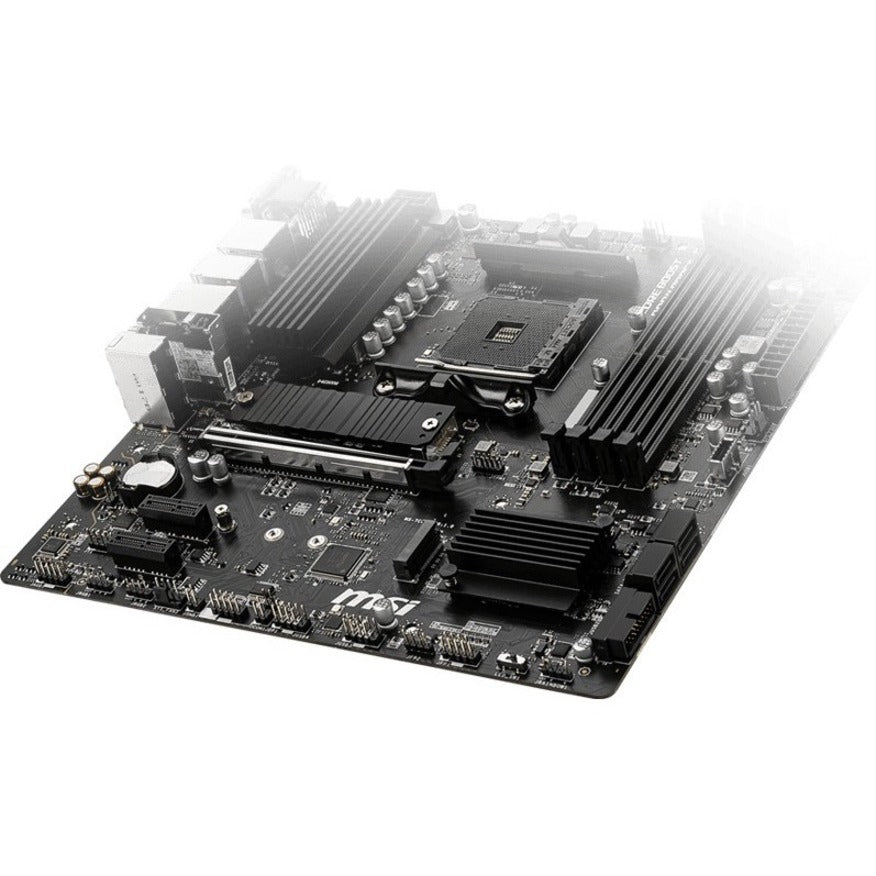 MSI B550M PRO-VDH WIFI Desktop Motherboard - AMD B550 Chipset - Socket AM4 - Micro ATX B550MPVDHWIFI