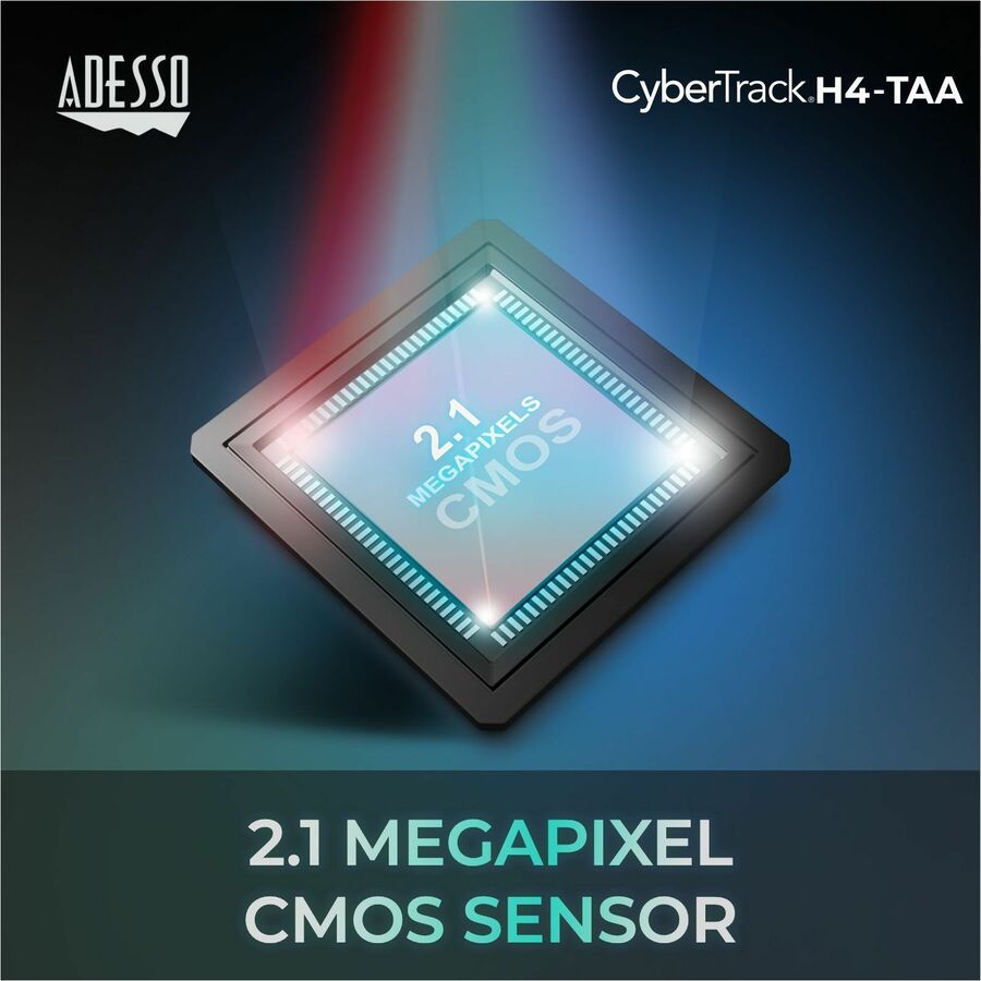 Cybertrack H4 - High resolution desktop webcam 1080P CYBERTRACKH4-TAA