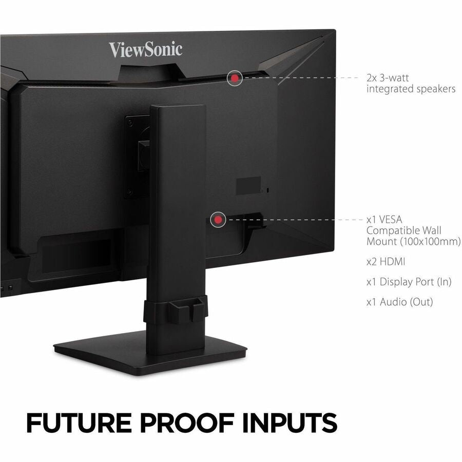 ViewSonic VA3456-MHDJ 34 Inch 21:9 UltraWide WQHD 1440p IPS Monitor with FreeSync, Ergonomics Design, HDMI, and DisplayPort Inputs for Home and Office VA3456-MHDJ