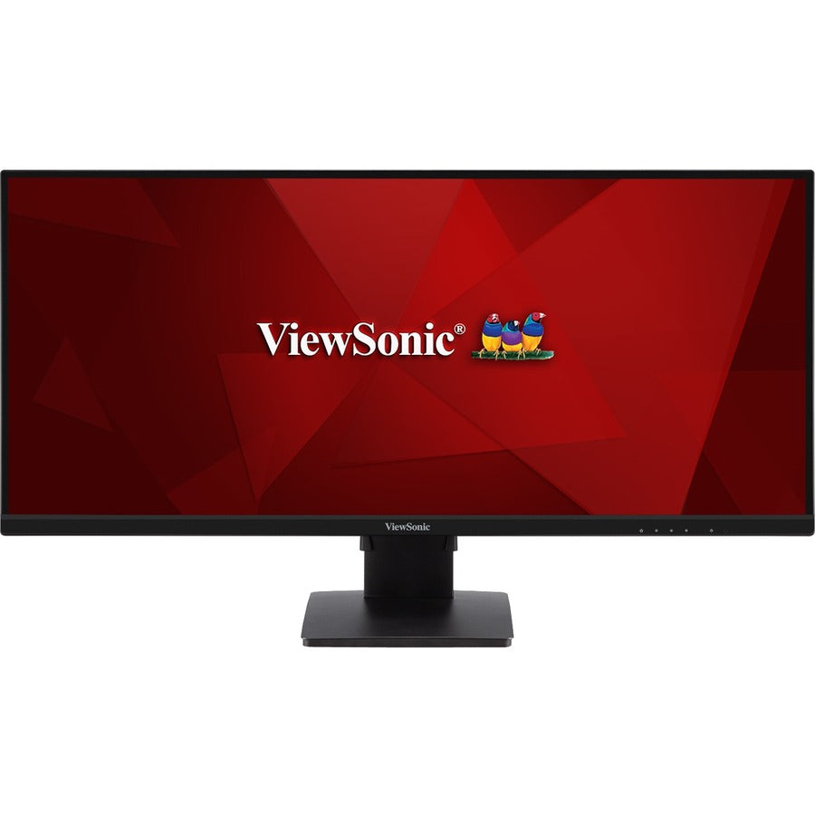 ViewSonic VA3456-MHDJ 34 Inch 21:9 UltraWide WQHD 1440p IPS Monitor with FreeSync, Ergonomics Design, HDMI, and DisplayPort Inputs for Home and Office VA3456-MHDJ