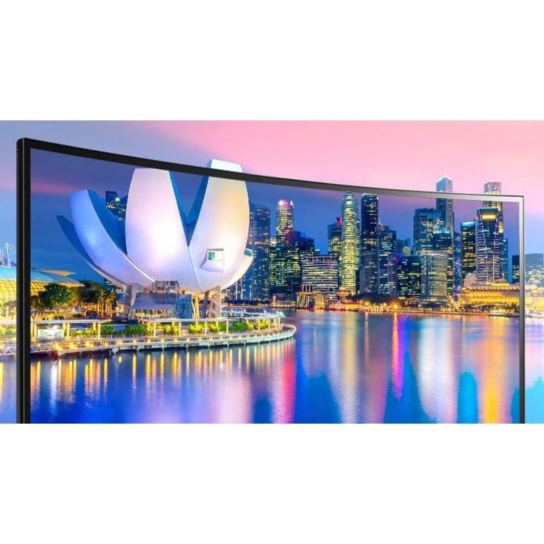 LG Ultrawide 38BP85C-W 38" Class UW-QHD+ Curved Screen Gaming LCD Monitor - 21:9 - Black, White, Silver 38BP85C-W