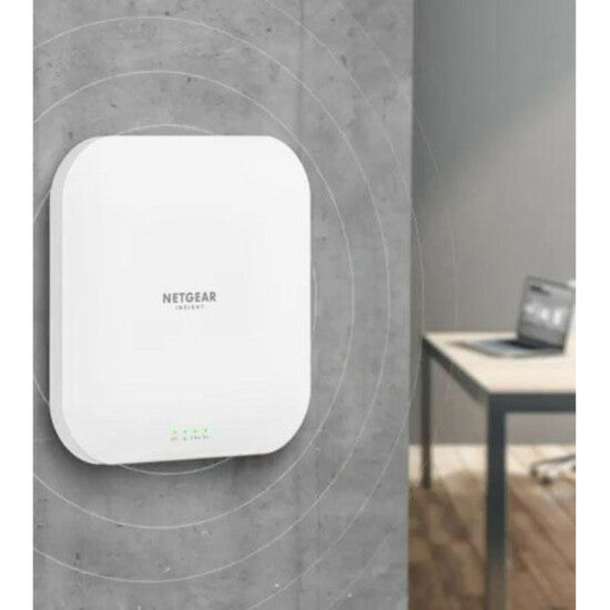 Netgear WAX620 Dual Band IEEE 802.11 a/b/g/n/ac/ax/i 3.60 Gbit/s Wireless Access Point - Indoor WAX620-100NAS